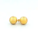 [353391-AMA10] BROQUEL BOLA 000 (Oro amarillo 10kt).webp