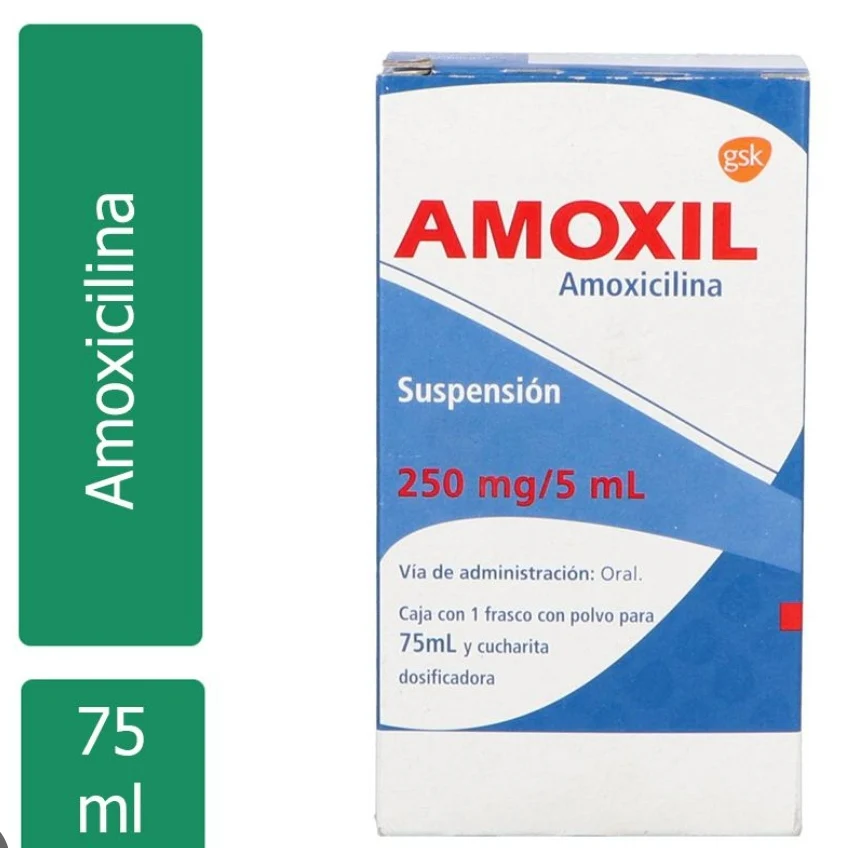AMOXIL 250MG 75ML SUSP