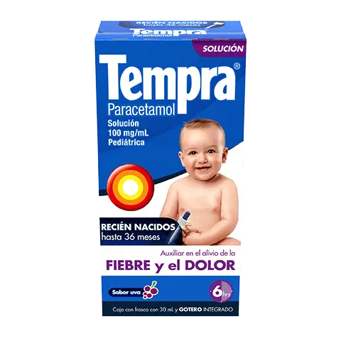 TEMPRA PEDIATRICO 100 MG / ML
